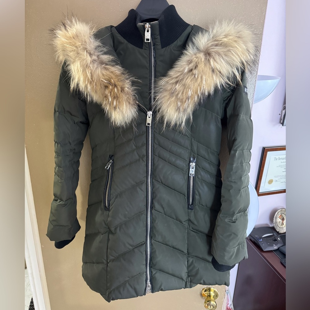 NB Series by Nicole Benisti Olive Green Winter Jacket S